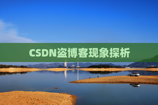 CSDN盗博客现象探析 CSDN盗博客现象探析